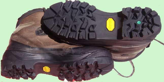 Hiking boot with a new Vibram Clusaz sole
